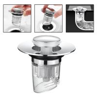 Push Type Bathroom Sink Stopper Sink Drain Plug Washbasin Drain Sink Plug