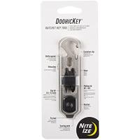 Nite Ize KMTRT-11-R3 DoohicKey,วงล้อพร้อมบิต Flathad และ Phillips,6-In-1 Multitool พร้อมเครื่องมือกุญแจและอีกมากมายที่เปิดขวด,สแตนเลส