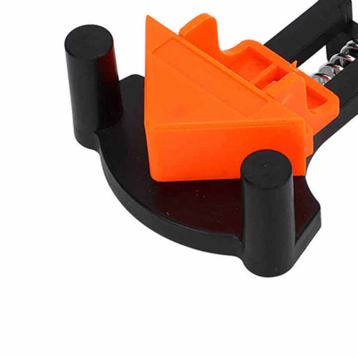 คลิปหนีบมุมขวาแบบสปริงปรับได้ทนทานประหยัดแรงงาน90องศา-pro-corner-clamps-set-for-cabinet-making
