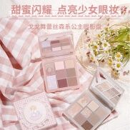 GOGO TALES Bảng Phấn Mắt Công Chúa Mori 8 Màu Phấn Mắt Trang Điểm Màu Mịn