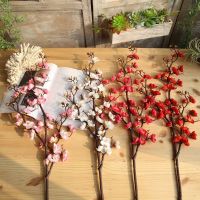 Artificial Plum Blossom Peach Blossom Chinese Classical Simulation Flower Family Decoration Wedding Flower Wall Fake Flower