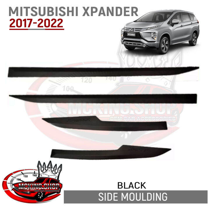 Mitsubishi Xpander 20172022 Side Body Moulding (Matte Black) Lazada PH