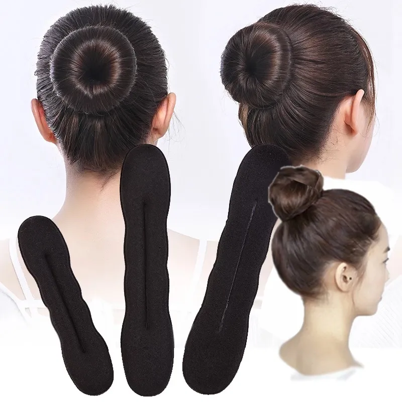 Women Hair Styling Magic Sponge Clip Foam Bun Curler Hairstyle Twist Maker  Tool | Lazada PH