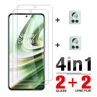 4in1 Tempered Glass Case For OnePlus 10R Camera Lens Protector For OnePlus Ace one plus 9 9R 10 R Screen Protective Film Cover  Screen Protectors