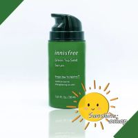 [SALE!!](พร้อมส่ง/ของแท้) Innisfree Green Tea Tri-biotics Serum 30ml สูตรใหม่ [Nonbox : หัวปั็ม] -ขนาดทดลอง