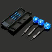 3 Pcs 26g Professional Steel Needle Tip Tungsten Steel Darts Sets Brass Barrels &amp; Aluminum/Plastic Shaft &amp; Nice Flight &amp; Box