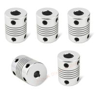 5Pcs Flexible Couplings NEMA 17 Shaft Coupler 5mm to 8mm for Creality Ender 3 RepRap Prusa i3 3D Printer Parts