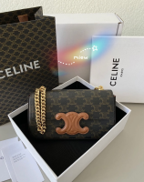 M.IEW CELINE CUIR TRIOMPHE กระเป๋าสะพายโซ่