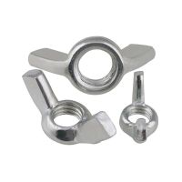 Butterfly Nut Wing Nuts BSW 3/16 1/4 5/16 3/8 1/2 Carbon Steel Zinc Plated Thumb Nuts Hand Tighten Nuts