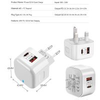 PD 20W Type C Charger สำหรับ 13 12 11 Pro QC3.0 Quick Charge USB-C Fast Charging Travel Wall Charger Power Adapter Useuuk