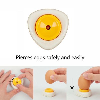 Creative Egg Piercer Pricker with Lock Easter Egg DIY Maker Egg Divider Kitchen Gadgets Egg Tool