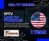 IPTV USA TV Online Package 1 Year. รับชมทีวี USA ได้ง่ายๆผ่านแอพพลิเคชั่นที่สามารถดาวน์โหลดได้ทุกระบบอุปกรณ์