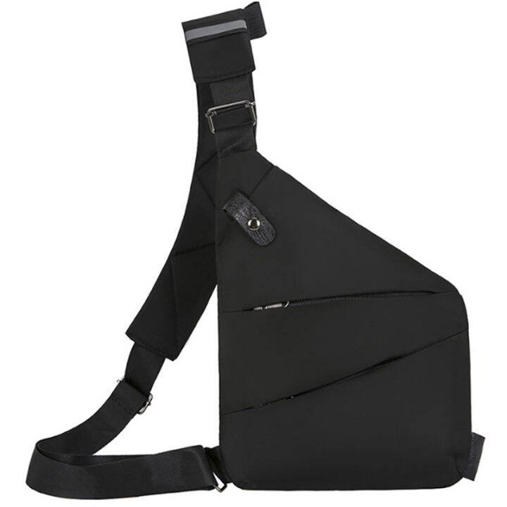 【Clementty】 Man Waterproof Personal Shoulder Pocket Chest Bag Cross