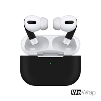 WeWrap ฟิล์มกันรอย Airpod2,Airpod 3,  Airpod Pro ฟิล์มกันรอยรอบเครื่อง สีดำ By Oracal 651   ฟิ]N,คุณภาพสูง ไม่มีคราบกาว