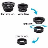 Fish Eye es Mobile Phone For Samsung Xiaomi Oneplus 7 Macro Fisheye Wide Angle Camera Kits Lentille