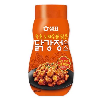 ซอสไก่ทอดเกาหลี sempio dakgangjeong sauce sweet crispy korean fried chicken sauce 360g 샘표 닭강정 소스