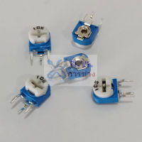 โพเทนชิโอมิเตอร์ ​​ตัวต้านทาน R ปรับค่า VR เกือกม้า Trimpot Potentiometer 101 ถึง 504 #RM063 แนวนอน (1 ตัว)