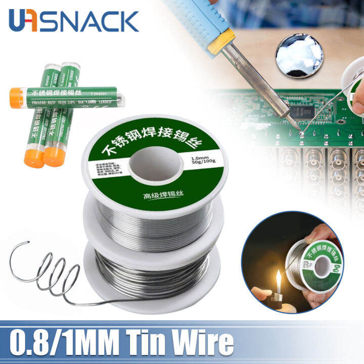 Tin wire Stainless Steel Solder Wire Diameter 0.81mm boleh a suhu