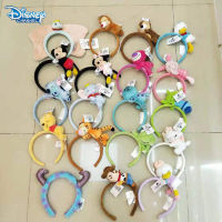 Cartoon Doll Donald Duck Daisy Strawberry Winnie The Pooh Mickey Hair Accessories Headband Ears Toys for Girls Boy