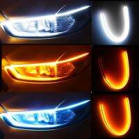 【hot】ﺴ●▤  2pcs Led DRL Car Lights Turn Brake Side Headlights Accessories