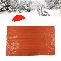 Thermal Emergency Blanket Orange Emergency Blanket for Field Exploration