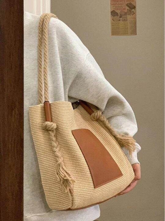 large-capacity-hand-woven-version-tote-bag-for-womens-summer-2023-new-versatile-niche-design-single-shoulder-underarm-bag