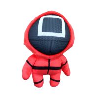 Squid Game Plush Toy Kawaii Plush Doll Korean Funny Cartoon Squid Game Character Toys Christmas Kids Gifts