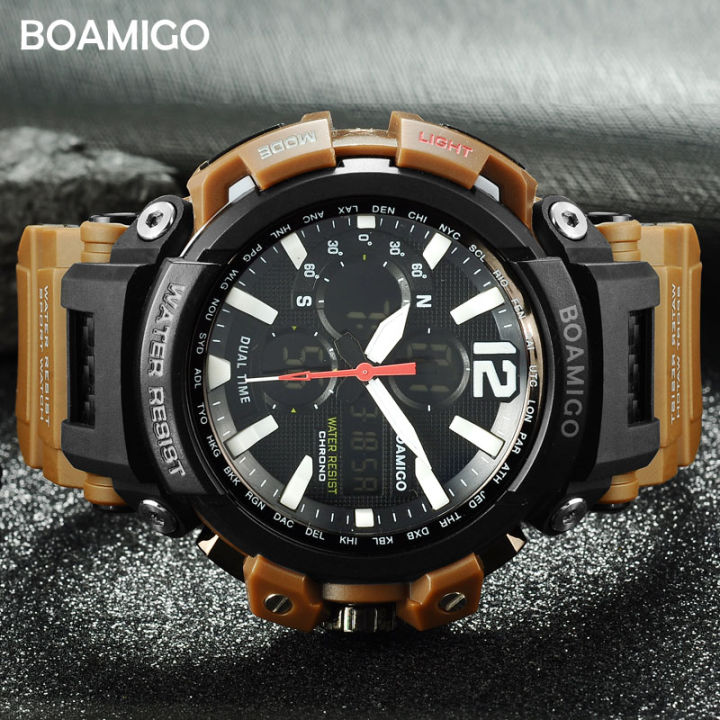 boamigo-brand-men-sports-digital-analog-watches-mens-led-dual-time-clock-water-resistant-shock-wristwatches-relogio-masculino
