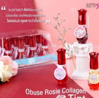 ⚡FLASH SALE⚡♡พร้อมส่ง์ OB-1055A Obuse Rosie Collagen Tint ? ลิปทิ้นสุดน่ารัก แพคเกตมินิ มี 3 สี (12pcs in a box)