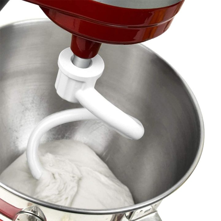 สำหรับ-kitchenaid-6qt-ยืนยกชามผสมเกลียวเคลือบโลหะตะขอแป้ง