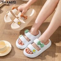 One-word slippers female eva high-quality ultra-light 2023 summer new anti-slip deodorant beach personality sandals and slippers female