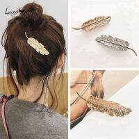 Fashion Women Leaf Feather Hair Clip Hairpin Barrette Bobby Pin Hair Accessories