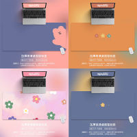 80X30cm Japanese-style simple floral bear mouse pad large office game girl cute small fresh creative computer desk mat
