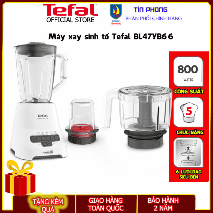 Giao Hỏa tốc -2H] Máy xay sinh tố, máy xay đa năng Tefal BL47YB66 ...