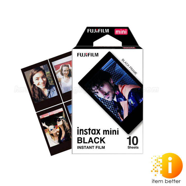 ฟิล์มFujifilm Instax Film Black แถมฟรี ปากกาสีบรอนด์ 1 ชิ้น Lazada