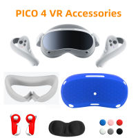 อัพเกรดชุดสำหรับ Pico 4 VR ฝาครอบป้องกันชุด VR ควบคุมแบบสัมผัสเชลล์กรณีที่มีสายคล้องมือจับสำหรับ PICO 4อุปกรณ์เสริม