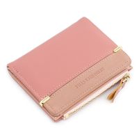 【CW】 Women  39;s Wallet Short Coin Purse Fashion Wallets Woman Card Holder Small Ladies Female Hasp Clutch