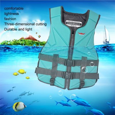 Life Jacket Adults 2mm Neoprene rubber Surf Vest Ski Water Sports Fishing Kayaking Boating Swimming Safety Life Vest for Mans  Life Jackets