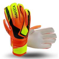 Kids Football Gloves Thicken Latex Goalkeeper Gloves Soccer Goal Keeper Kit Goalie Training Gloves With Fingersaves Protection