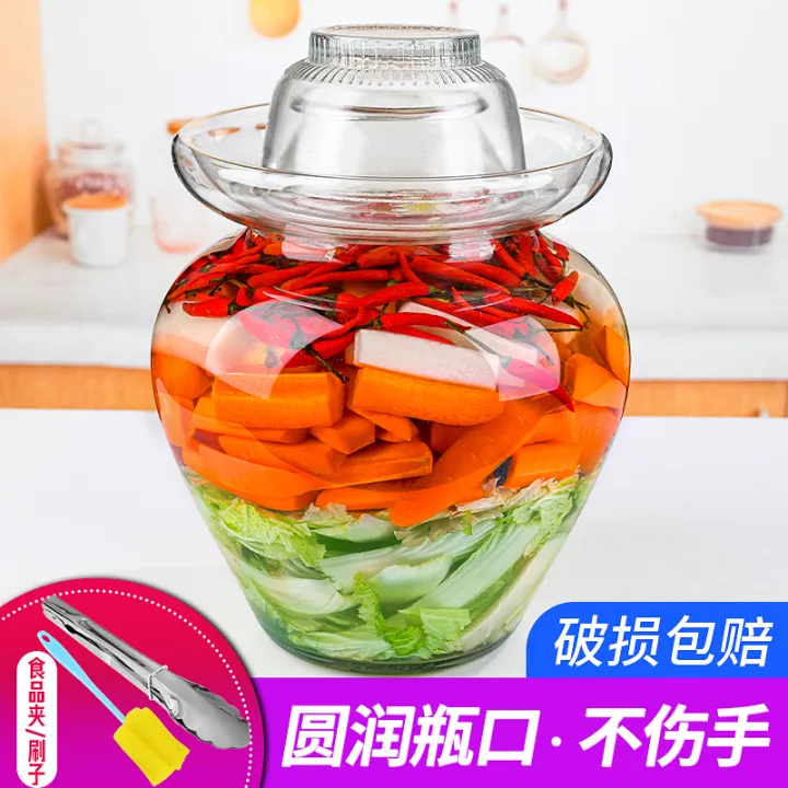 Pickles Earthen Jar Glass Thickening Pickled Cabbage Earthen Jar
