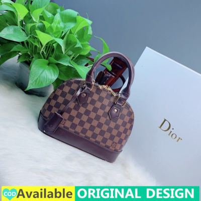 【On Sale】2020ใหม่LVเดิมกระเป๋าสำหรับสตรีแท้LV Alma BBเชลล์กระเป๋าแฟชั่นเกาหลีUnisex Letterพิมพ์Cross Body Bagกระเป๋าสะพายขนาดเล็กการ์ดกระเป๋าใส่เหรียญกระเป๋าBegกระเป๋าทรงสี่เหลี่ยมมีหูหิ้วสะพายไหล่