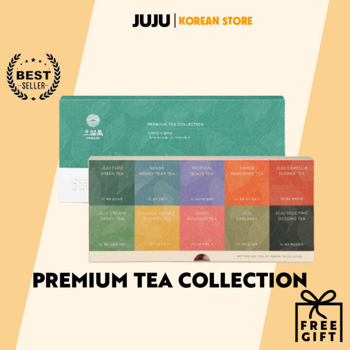 Osulloc / (collection) premium tea collection 40 tea bag Lazada Singapore