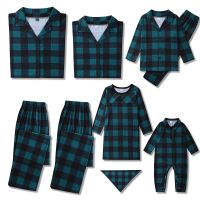 COD SDFGERGERTER Mom Daughter Dad Son Dog Matching Pyjamas for Family Casual Soft Plaid Pattern Family Christmas Pajamas Set 2Pcs Loungewear