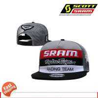 ทรอย Lee Designs Scott SRAM MTB หมวกแข่งทีมหมวก Trucker