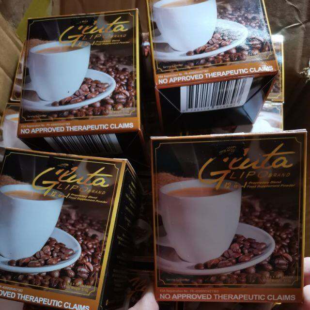 Authentic gluta lipo coffee Lazada PH