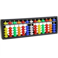 Portable Arithmetic Soroban w Colorful Beads Mathematics Calculate Tool Abacus Drop shipping