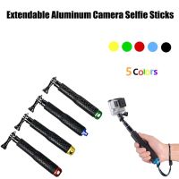 19 Inch Metal Extendable Selfie Sticks Aluminum Handheld Pole Portable for Insta360 One RS GoPro DJI Action Camera Accessories