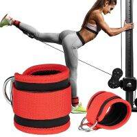 Cable Ankle Straps Leg Exercises Double D-Ring Ankle Cuffs For Gym Workouts Glutes Legs Strength Training