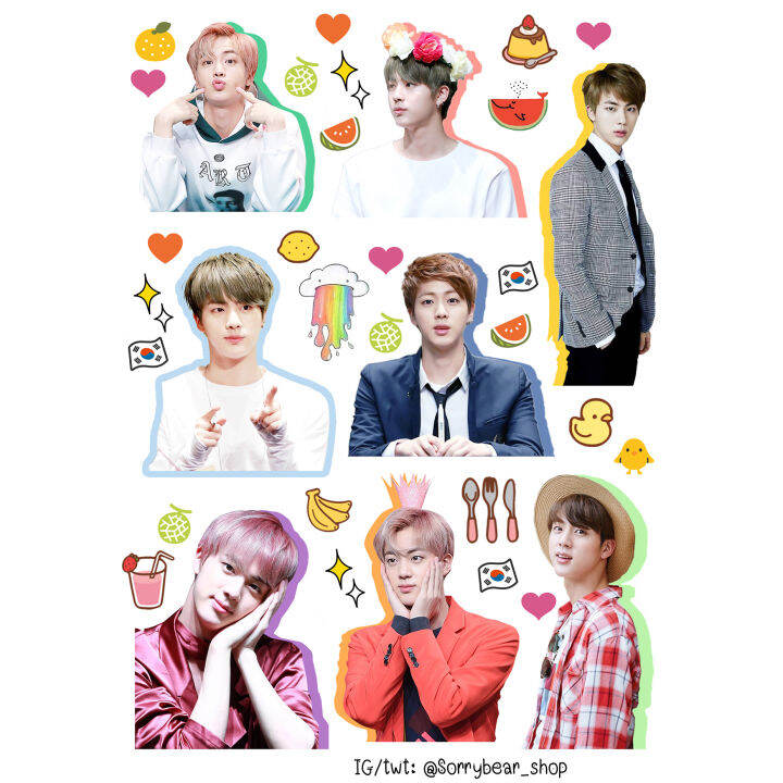 bts-sticker-die-cut-สติ๊กเกอร์-bts-ไดคัท-กันน้ำ-เรซิ่น