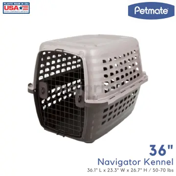 Petmate Sky Kennel Pet Carrier, 40 Inch, Made in USA : Pet Carrier Extra  Large : Pet Supplies 
